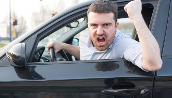 Nötigung und Beleidigung eines Fahrradfahrers durch Kraftfahrer - Fahrverbot