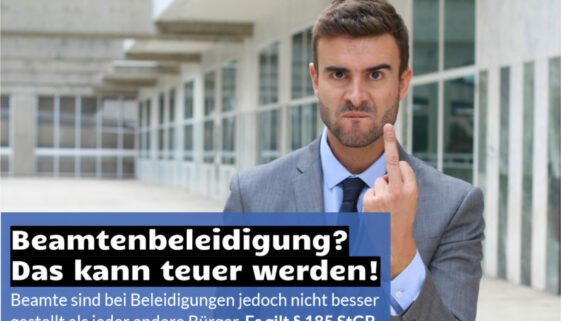 Beamtenbeleidigung - Strafrecht