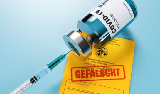 Corona-Pandemie – Fälschung von Impfausweis