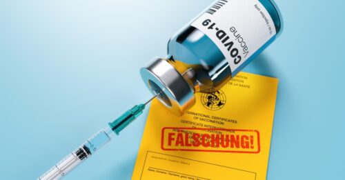 Strafbarkeit gefälschter Impfpass bei Vorlage in Apotheke