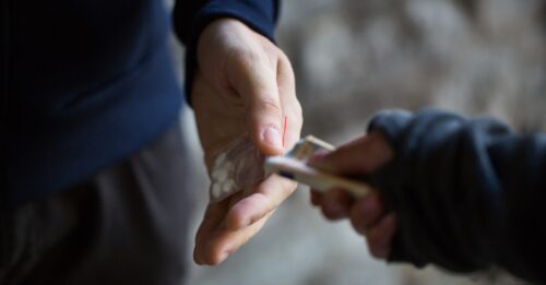 Nicht geringe Menge Cannabis