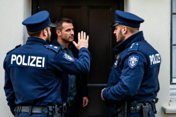 Verweisung aus eigener Wohnung bei fehlender Durchsuchungsanordnung