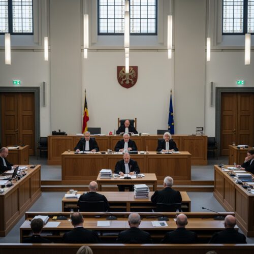 Justiz, Urteil und Einziehung: Korrektur eines Strafverfahrens.