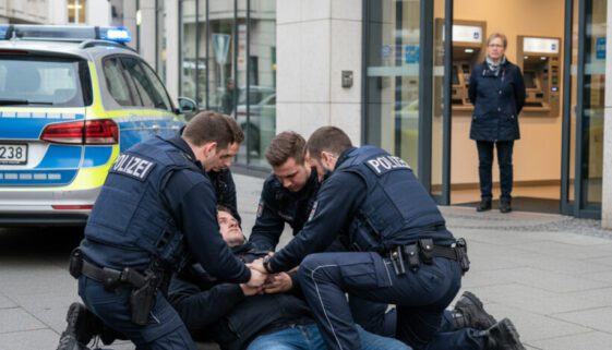 Polizei hält Bürger am Boden fest: Die Grenze zwischen Widerstand und Notwehr bei einem angeblich rechtswidrigen Einsatz.