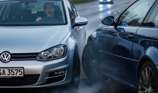 noetigung-strassenverkehr-vollbremsung Nötigung im Straßenverkehr bei Flucht vor der Polizei: Fahrverbot, Geldstrafe